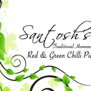 Santosh's Pickles - Label Design