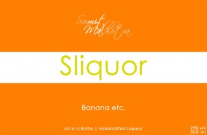 Sliquor Lable Print Design - Liqueur Label Design